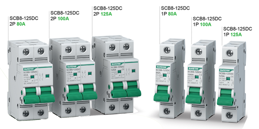 Suntree DC Circuit Breaker (SCB8-125DC)