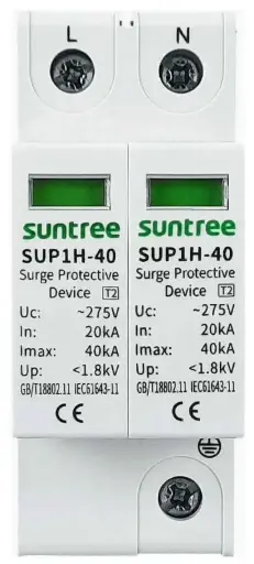 [SUP1H-40/420V/3P/20-40KA] Suntree Surge Protector (SUP1H-40)
